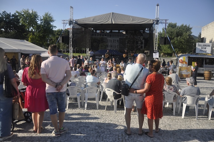 Publikum Bielo-čierny koncert pod nitrianskym nebom